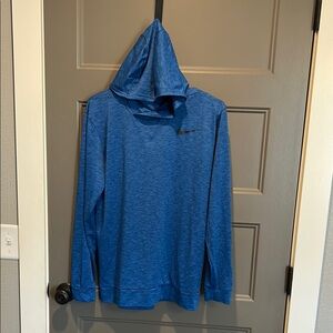 Nike Blue Dri-Fit Hoodie